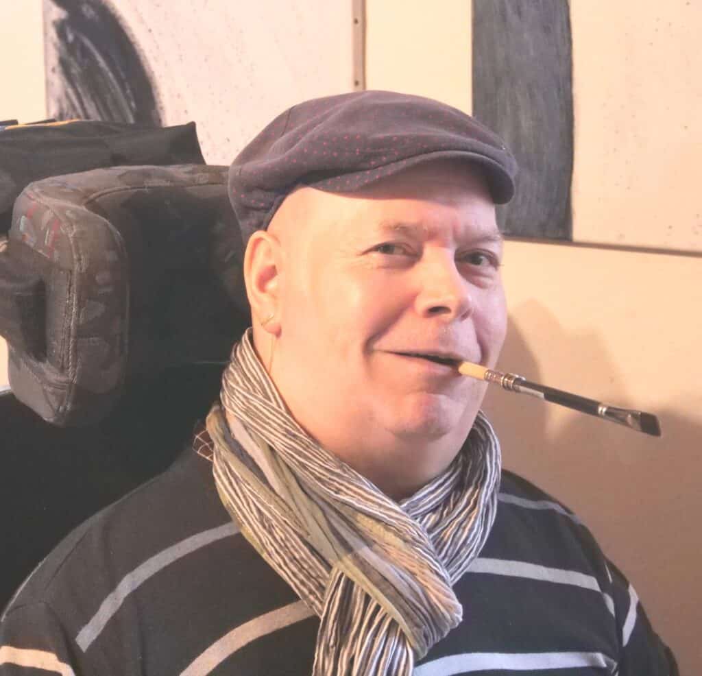 Portrait vom Künstler Werner Mittelbach